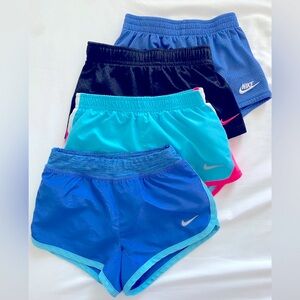 3T girls Nike shorts, 4 pairs
